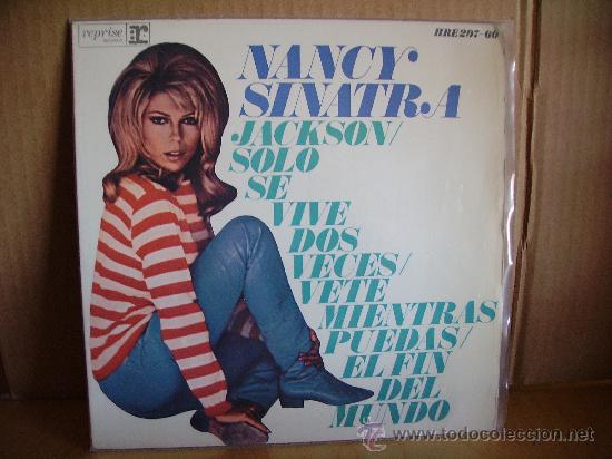 Discos de vinilo: NANCY SINATRA ---- JACKSON + 3 - Foto 1