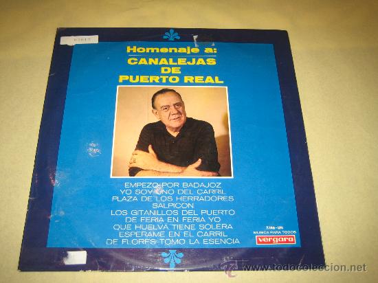 Discos de vinilo: CANALEJAS DE PUERTO REAL - 1967 - VINILO - Foto 1