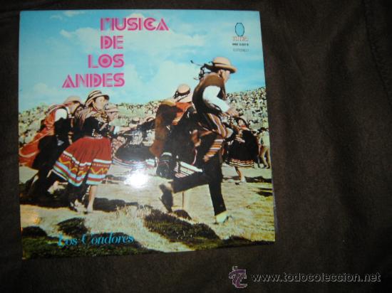 Disques de vinyle: LOS CONDORES LP MUSICA DE LOS ANDES 1973 SPA VER FOTO ADICIONAL