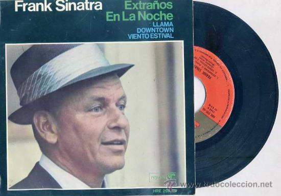 Discos de vinilo: FRANK SINATRA : EXTRA&Ntilde;OS EN LA NOCHE - Foto 1