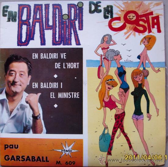 Discos de vinilo: PAU GARSABALL en Baldiri de la costa