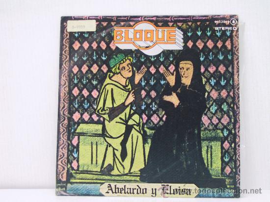 Discos de vinilo: BLOQUE - ABELARDO Y ELOISA / UNDECIMO PODER - PROMO - CHAPA DISCOS 1978 - Foto 1