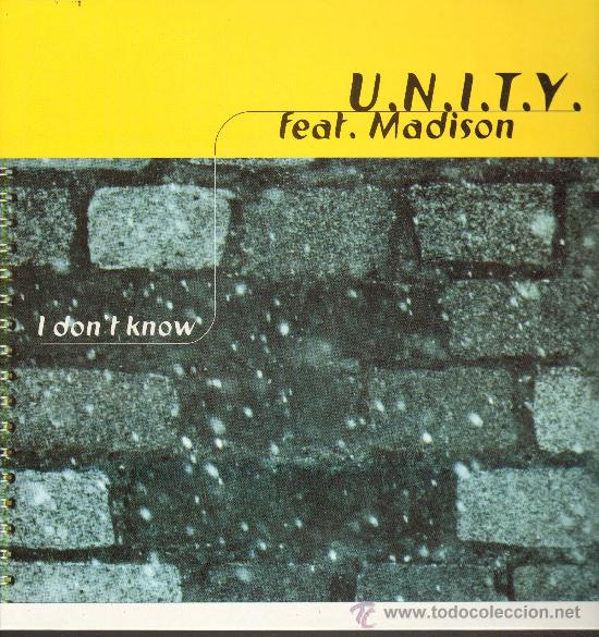 Discos de vinilo: I Dont Know - U.N.I.T.Y. (3 versiones) - MaxiSingle 2000 - Foto 1