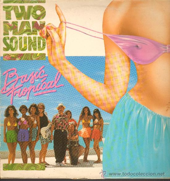 Discos de vinilo: Two Man Sound - Basic Tropical - Lp 1980 - Foto 1