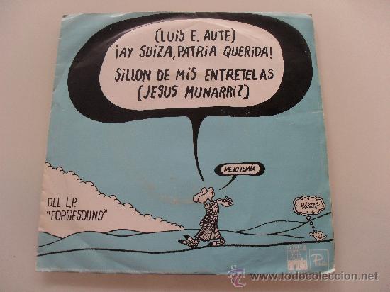 Discos de vinilo: LUIS E. AUTE - AY SUIZA, PATRIA QUERIDA 1976 - Foto 1