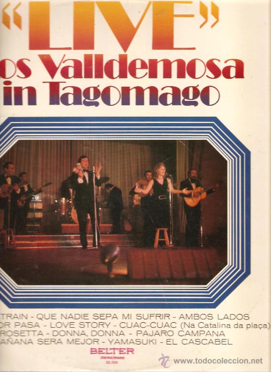 Discos de vinilo: LP  LOS VALLDEMOSA - IN TAGOMAGO - LIVE - Foto 1