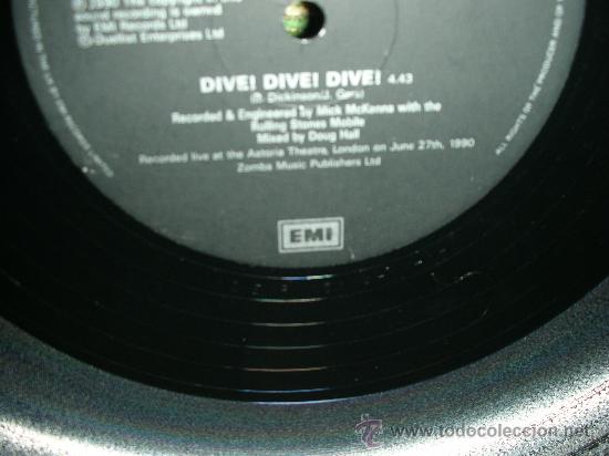 Discos de vinilo: BRUCE DICKINSON- IRON MAIDEN- DIVE! DIVE! DIVE! - MAXI EP 12 - Foto 3