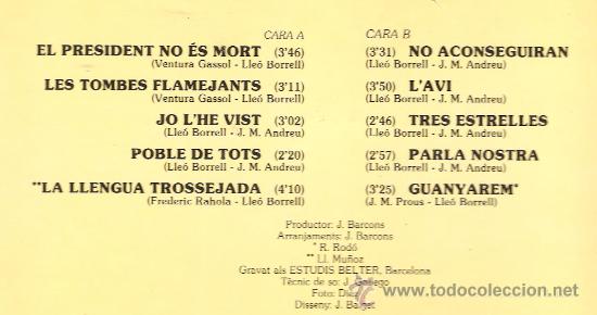 Discos de vinilo: LP SALOME - CATALUNYA MEVA - Foto 2