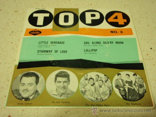 Discos de vinilo: VARIOUS - TOP 4, NORWAY EP COLUMBIA - Foto 1