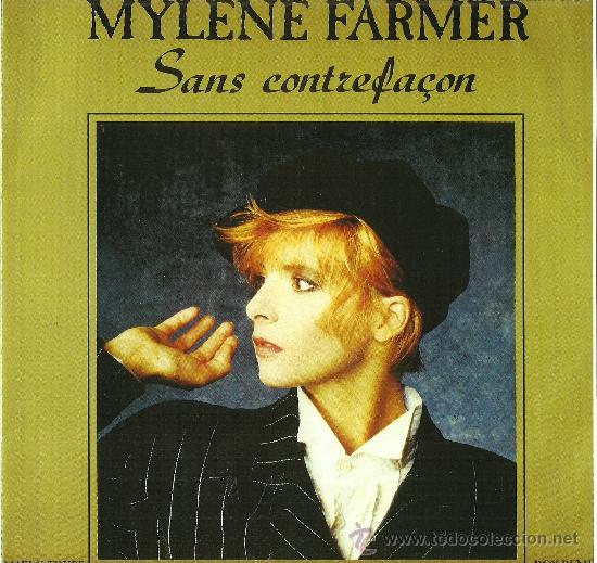 MYLENE FARMER. SANS CONTREFAÇON (VINILO MAXI) (Música - Discos de Vinilo - Maxi Singles - Canción Francesa e Italiana)
