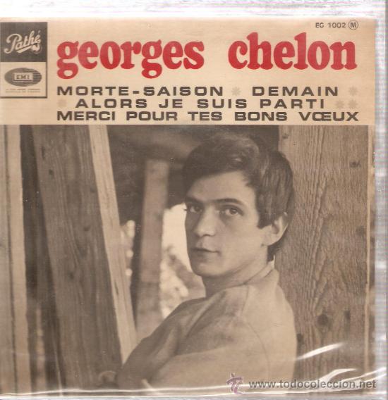 Discos de vinilo: EP GEORGES CHELON - MORTE-SAISON - Foto 1