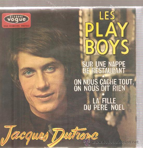 Discos de vinilo: EP JACQUES DUTRONC - LES PLAY BOYS - Foto 1