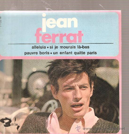 Discos de vinilo: EP JEAN FERRAT - ALLELUIA - Foto 1