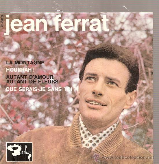 Discos de vinilo: EP JEAN FERRAT - LA MONTAGNE - Foto 1