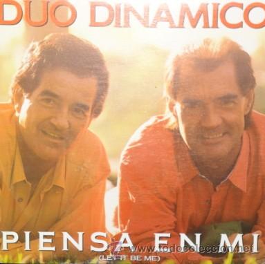 Discos de vinilo: SINGLE. DUO DIN&Aacute;MICO. PIENSA EN MI SG-129 - Foto 1