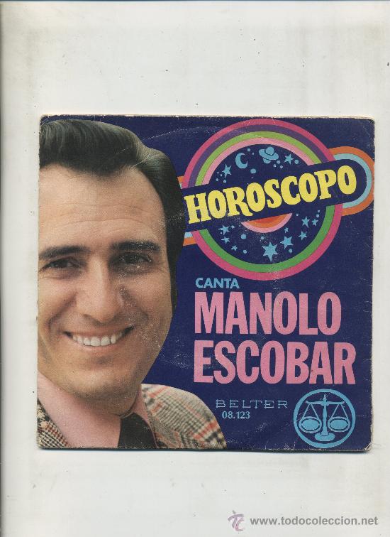 Discos de vinilo: Manolo Escobar - Hor&oacute;scopo - Foto 1