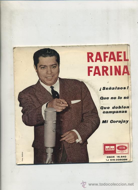 Discos de vinilo: Rafael Farina - &iexcl;Se&ntilde;alaos! - Foto 1