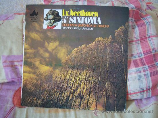 Discos de vinilo: BEETHOVEN 5&ordf; sinfon&iacute;a HELMUT JENSSEN - Foto 1