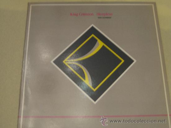 Discos de vinilo: KING CRIMSON - SLEEPLESS - ED. ESPA&Ntilde;OLA - MAXI - Foto 1