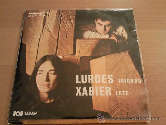 LURDES IRIONDO XABIER LETE EP 1969 (EDIGSA- HERRI GOGOA) (Música - Discos - Singles Vinilo - Country y Folk)