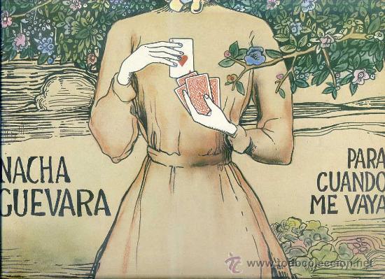 Discos de vinilo: NACHA GUEVARA : PARA CUANDO ME VAYA - Foto 1