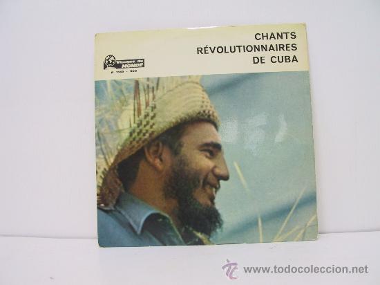 Discos de vinilo: VARIOUS  - LES CHANTS EVOLUTIONNAIRES DE CUBA - EDICION FRANCESA - VISAGES DU MONDE - Foto 1