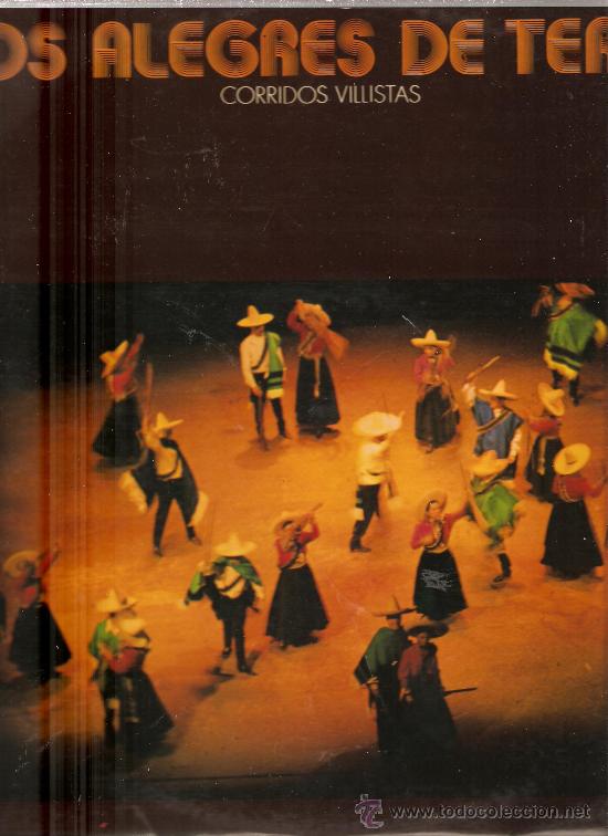 Discos de vinilo: lp LOS ALEGRES DE TERAN - CORRIDOS VILLISTAS - Foto 1