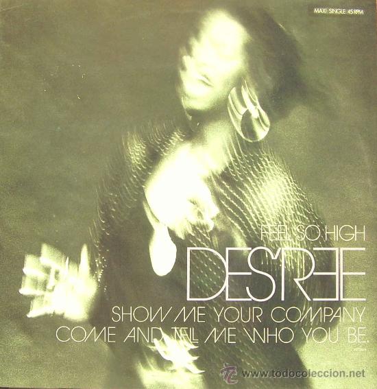 Discos de vinilo: DES&acute;REE-FEEL SO HIGH MAXI SINGLE VINILO 1991 (UK) - Foto 1