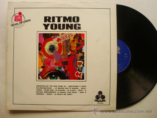 Discos de vinilo: ritmo young - chus martinez y su conjunto - spanish - dificil - lp - Foto 1