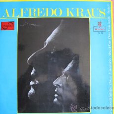 Disques de vinyle: LP - ALFREDO KRAUS - MISMO TITULO - ORIGINAL ESPAÑOL, DISCOS MONTILLA 1963, PORTADA DOBLE. Lote 27821470