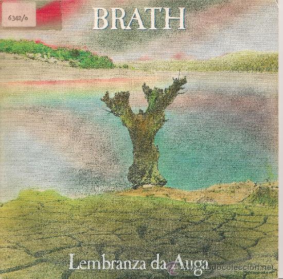 Discos de vinilo: BRATH - LEMBRANZA DA AUGA (SINGLE PROMO 1988) - Foto 1