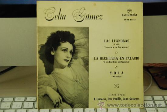 Discos de vinilo: CELIA GAMEZ - Foto 1