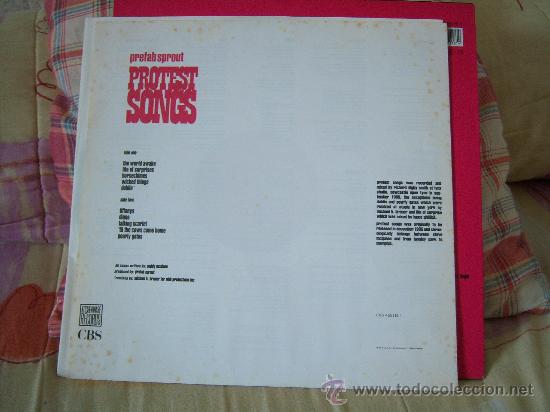 Discos de vinilo: PREFAB SPROUT Protest songs - Foto 4