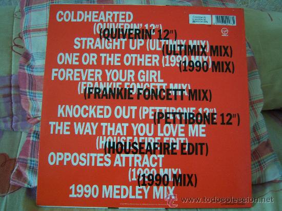 Discos de vinilo: PAULA ABDUL Shut up and dance mixes - Foto 2