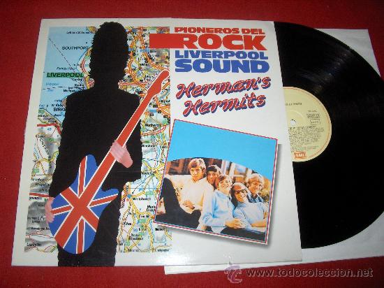 Discos de vinilo: HERMAN HERMITS The very best of herman's hermits LIVERPOOL SOUND LP 1986 EMI SPAIN
