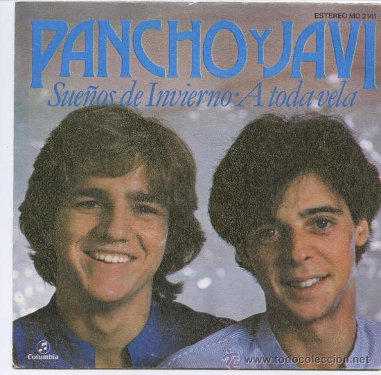 Discos de vinilo: PANCHO Y JAVI_SUE&Ntilde;OS DE INVIERNO_VINILO 7 - Foto 1