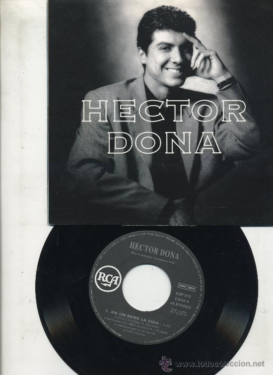 Discos de vinilo: Hector Dona - En un beso la vida - Foto 1