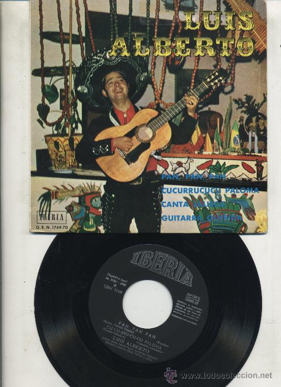 Discos de vinilo: Luis Alberto - Pan, pan, pan - Foto 1