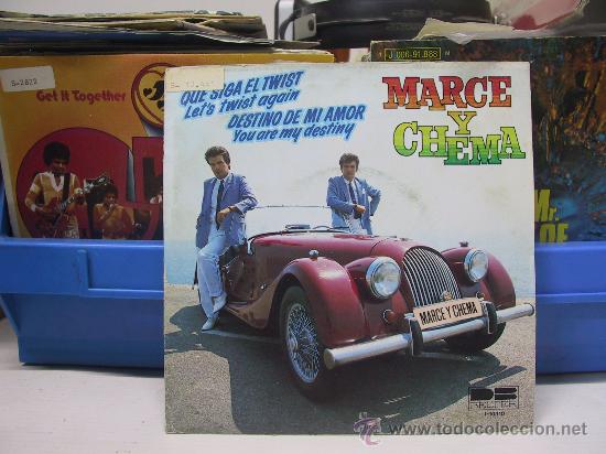 Disques de vinyle: MARCE Y CHEMA - QUE SIGA EL TWIST / DESTINO DE MI AMOR - PROMO - BELTER 1980
