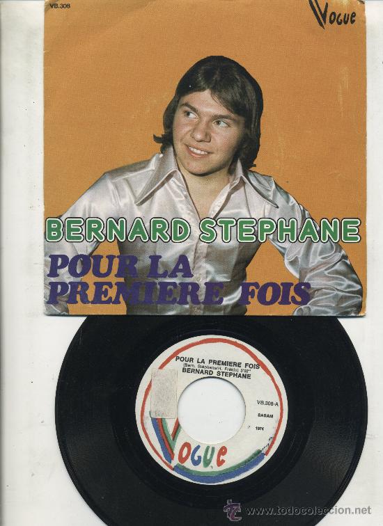 Discos de vinilo: Bernard Stephane - Pars / Pour la premiere fois - Foto 1