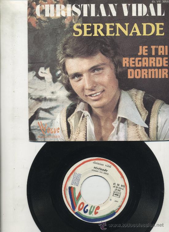 Discos de vinilo: Christian Vidal - Serenade - Foto 1