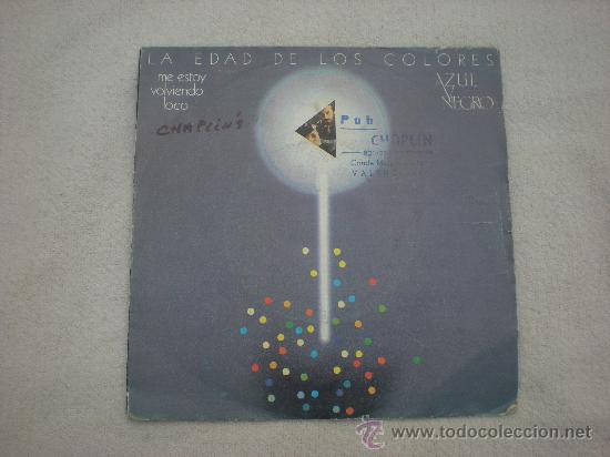 Vinyl-Schallplatten: AZUL Y NEGRO_ME ESTOY VOLVIENDO LOCO_VINILO 7