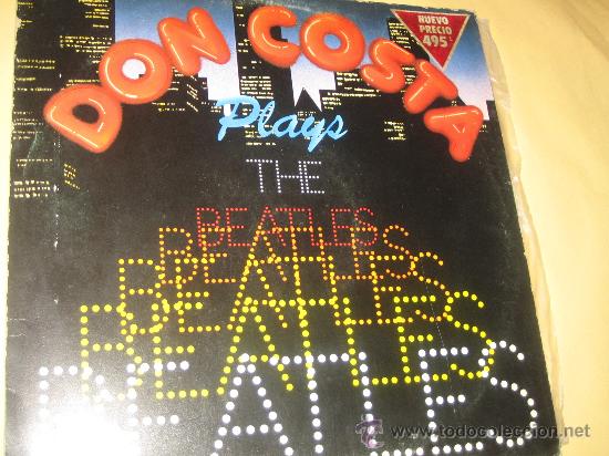 Discos de vinilo: DON COSTA PLAYS THE BEATLES -