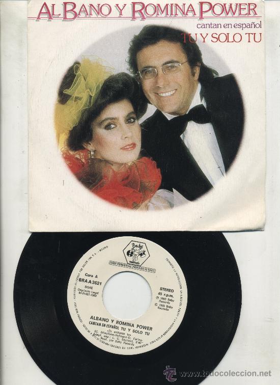 Dischi in vinile: Al Bano y Romina Powel - T&uacute; y solo T&uacute; (cantan en espa&ntilde;ol)
