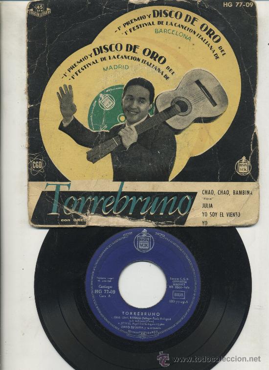 Discos de vinilo: Torrebruno - Chao chao Bambina - Foto 1