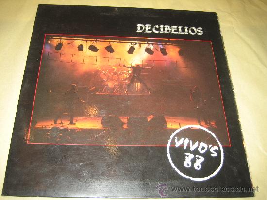 Discos de vinilo: DECIBELIOS - VIVOS 88 - Foto 1