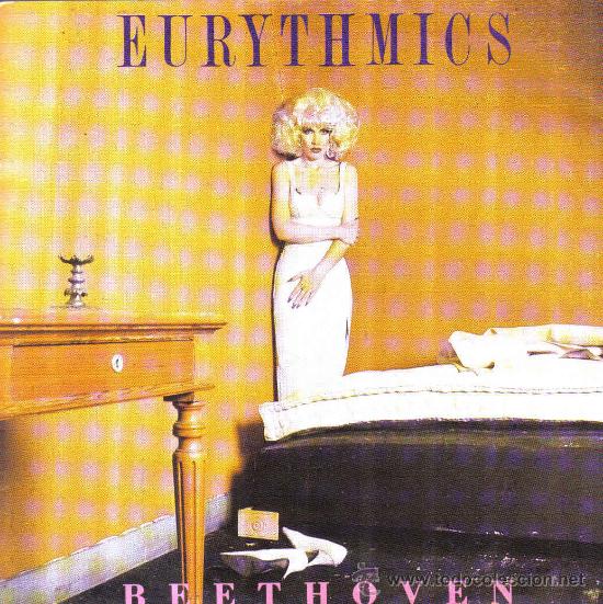 Discos de vinilo: EURYTHMICS-BEETHOVEN + HEAVEN SINGLE VINILO 1987 SPAIN - Foto 1