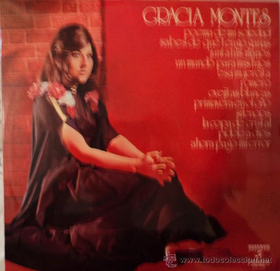 Discos de vinilo: Gracia Montes, Edicion de 1972 de Espa&ntilde;a - Foto 1