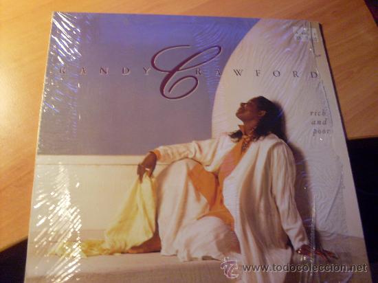 Discos de vinilo: RANDY CRAWFORD ( RICH AND POOR ) LP (B-46) - Foto 1