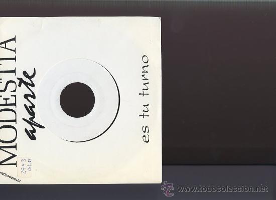 Dischi in vinile: MODESTIA APARTE SINGLE PROMO